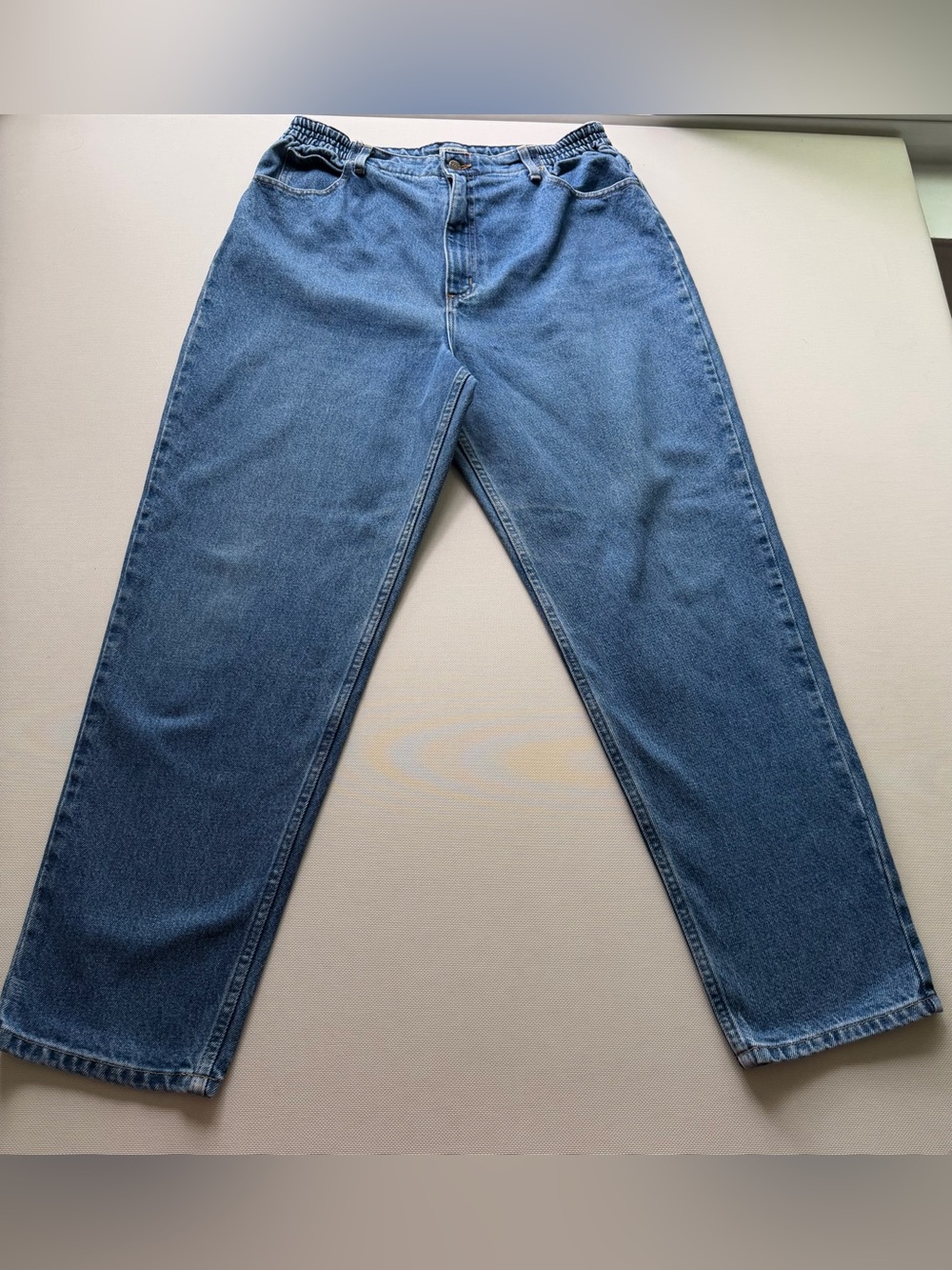 L.L. Bean Women's Straight-Leg Jeans - Medium Blue